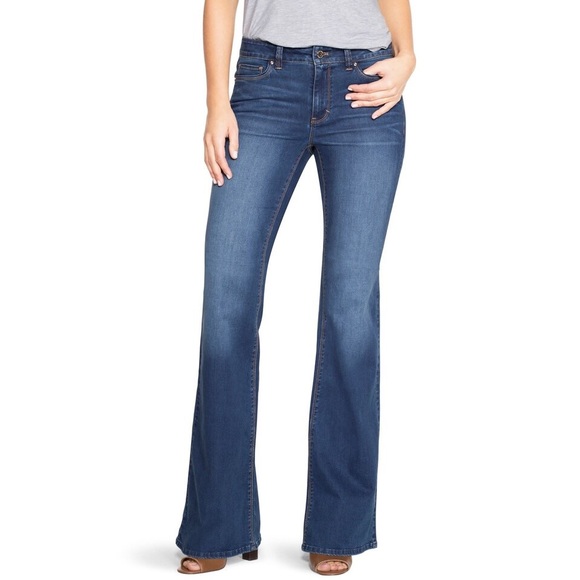 White House Black Market Denim - White House Black Market Blue Faded Jeans